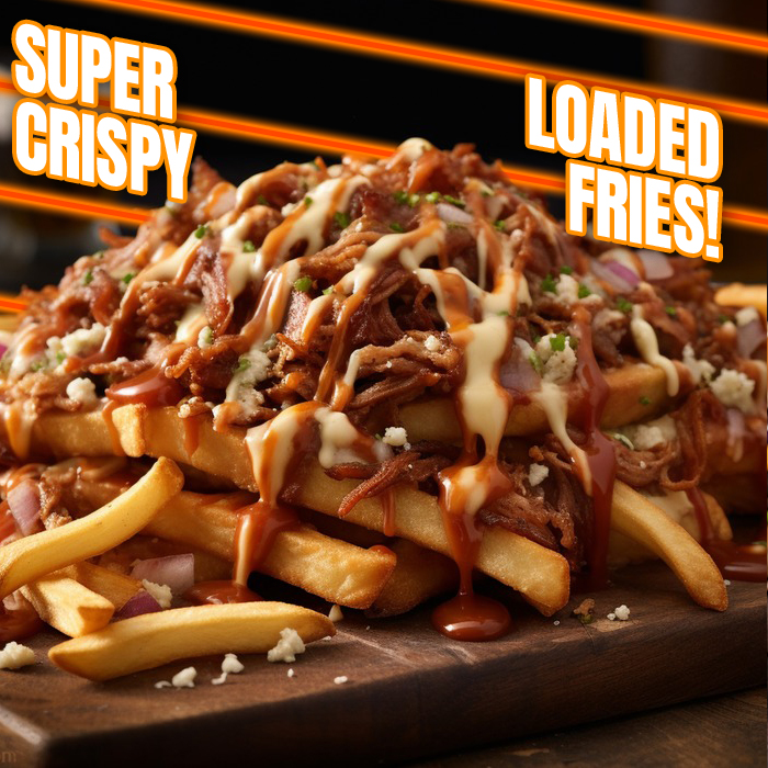 Smash Bros Glasgow Super Crispy Loaded Fries